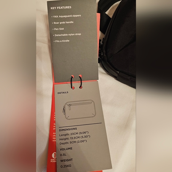 NWT Alpaka Elements tech Case MINI Sling Bag Purse murse - Picture 7 of 7